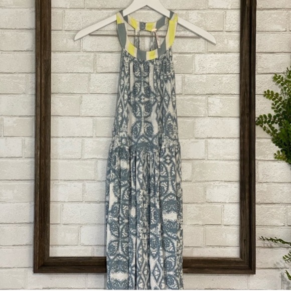 Free People Mimi Tunic Dress in Ivory Combo - Picture 2 of 8